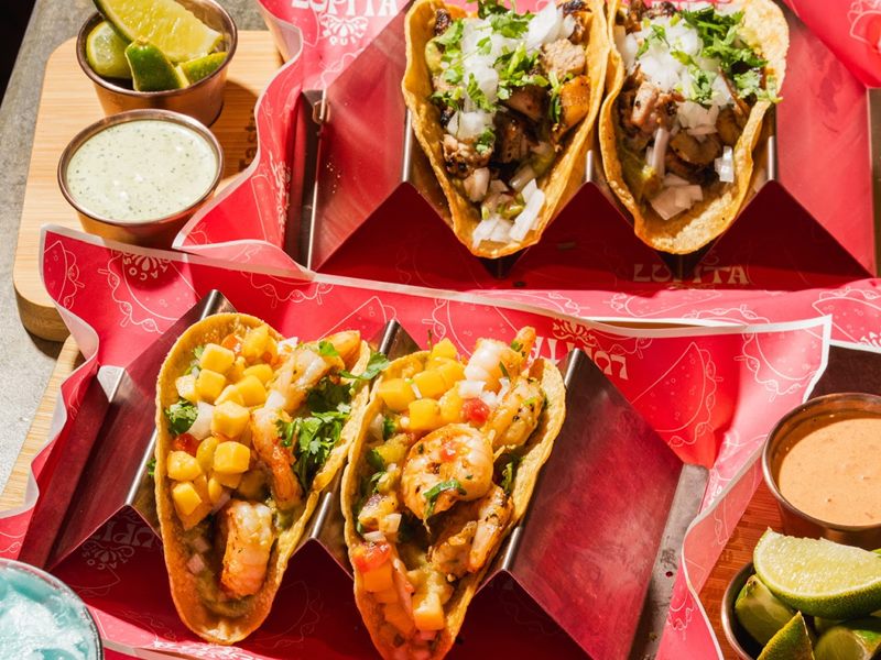 Lupita Tacos y Tequila food